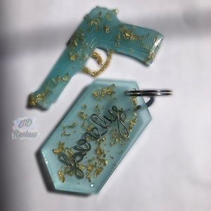 Matching keychain set